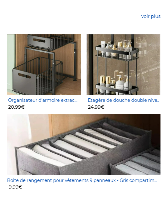 Rangement-organisation Tick Tock Collection