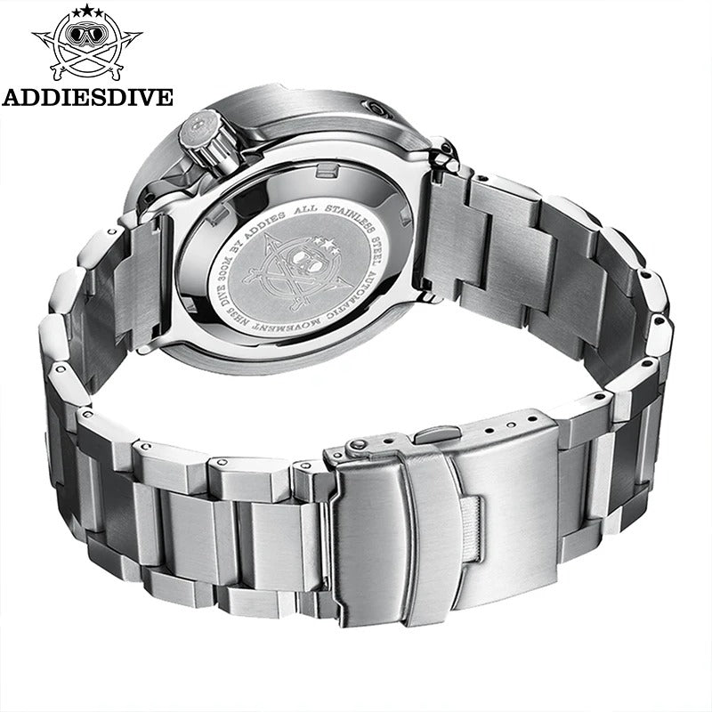 Bracelet acier 22 mm avec fermoir sécurisé – montre MY-H5