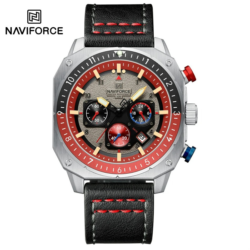 Montre homme NAVIFORCE NF8057 avec cadran chronographe