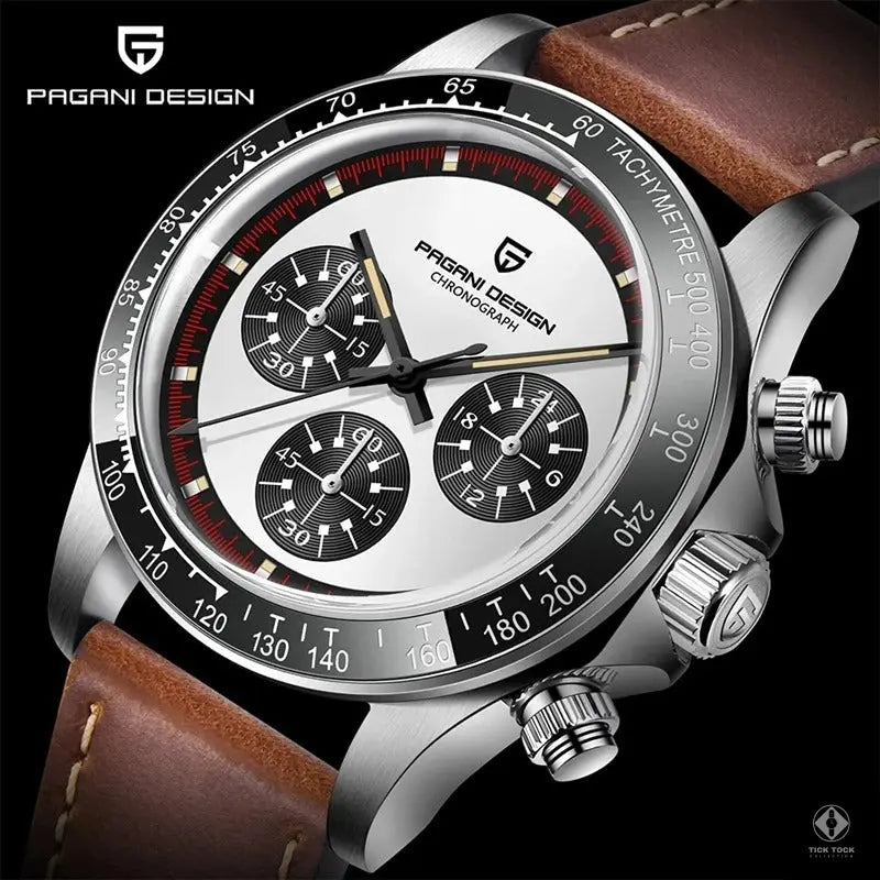 Montre Pagani Design PD-1676 - Vue gros plan – style sport chic