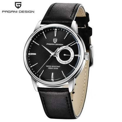 Montre homme PAGANI DESIGN PD-1654 avec cadran noir élégant