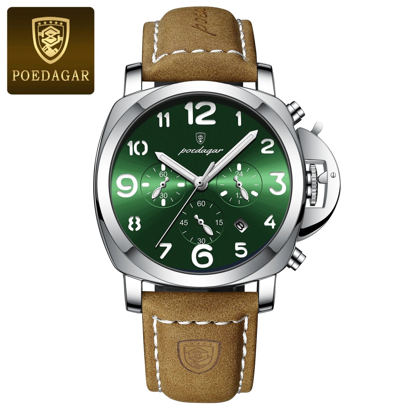 Montre homme POEDAGAR 859 avec cadran à chiffres arabes