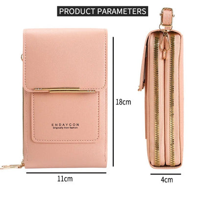 Compartiment intérieur du sac à main CB-391 avec poche pour téléphone et porte-clés intégré